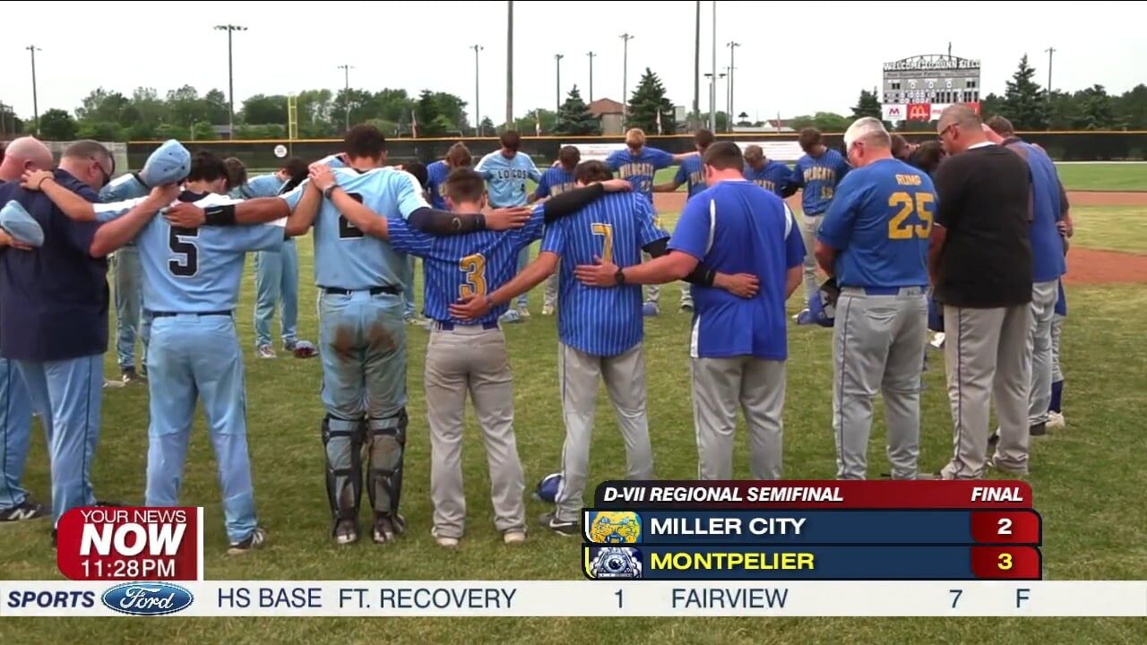 Montpelier holds off Miller City to set up regional final with Minster